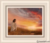 Stay With Me Open Edition Print / 10 X 8 Frame R 14 1/4 12 Art