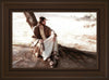 The Solitude Of Christ Open Edition Canvas / 24 X 16 Frame E 30 3/4 22 Art