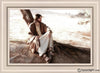 The Solitude Of Christ Open Edition Canvas / 30 X 20 Frame W 36 3/4 26 Art