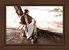 The Solitude Of Christ Open Edition Canvas / 36 X 24 Frame F 43 3/4 31 Art