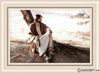 The Solitude Of Christ Open Edition Canvas / 36 X 24 Frame W 44 3/4 32 Art