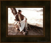 The Solitude Of Christ Open Edition Print / 10 X 8 Frame A 14 1/4 12 Art