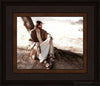 The Solitude Of Christ Open Edition Print / 10 X 8 Frame N 14 3/4 12 Art