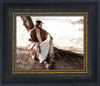 The Solitude Of Christ Open Edition Print / 10 X 8 Frame W 14 1/2 12 Art