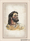 The Strength Of Christ Open Edition Canvas / 24 X 36 Frame W 44 3/4 32 Art