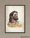 The Strength Of Christ Open Edition Print / 5 X 7 Matted To 8 10 Art