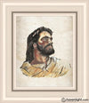 The Strength Of Christ Open Edition Print / 8 X 10 Frame R 14 1/4 12 Art