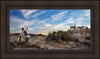 Training The Young Shepherd Open Edition Canvas / 36 X 18 Frame F 26 1/4 44 Art