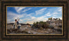 Training The Young Shepherd Open Edition Canvas / 36 X 18 Frame G 26 3/4 44 Art
