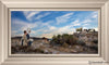 Training The Young Shepherd Open Edition Canvas / 36 X 18 Frame W 26 3/4 44 Art