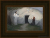 Woman Why Weepest Thou Open Edition Canvas / 18 X 12 Frame A Art