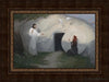 Woman Why Weepest Thou Open Edition Canvas / 30 X 20 Frame A Art
