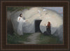 Woman Why Weepest Thou Open Edition Canvas / 36 X 24 Frame R Art
