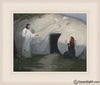 Woman Why Weepest Thou Open Edition Print / 20 X 16 Frame L Art