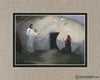 Woman Why Weepest Thou Open Edition Print / 7 X 5 Frame M Art
